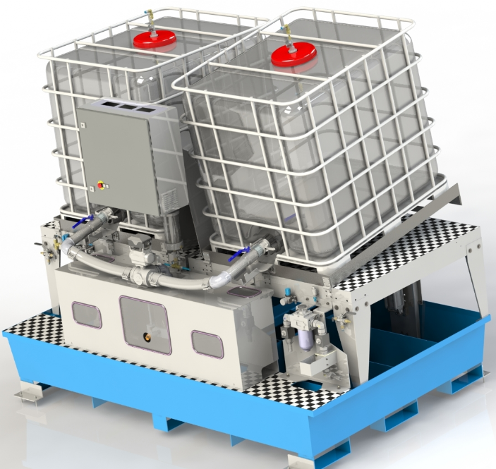 LKS MVS -  hochleistungs Klebstoff-Auftragsanlag